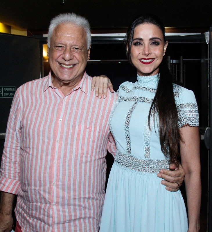 Antônio Fagundes e Alexandra Martins prestigiam estreia do musical <i>A Cor Púrpura</i>!