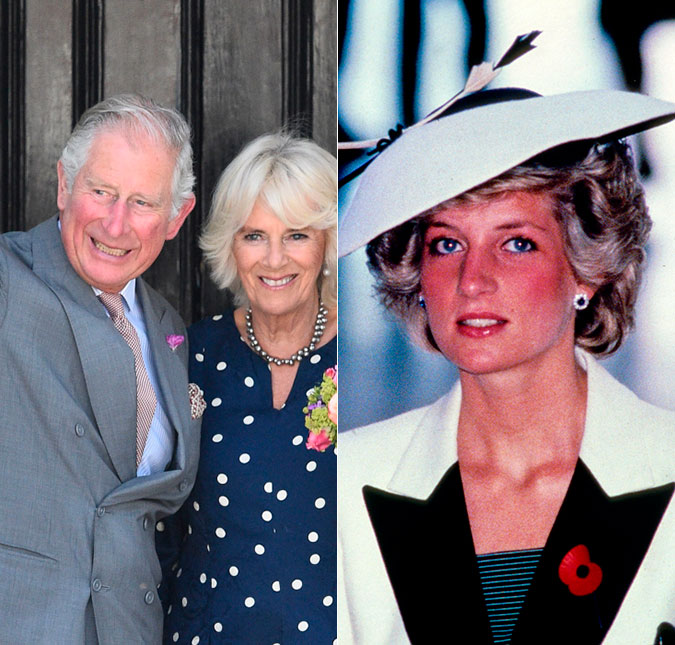 Princesa Diana tinha ciúmes e ficou paranoica por causa de Camilla Parkes Bowles, diz <i>site</i>