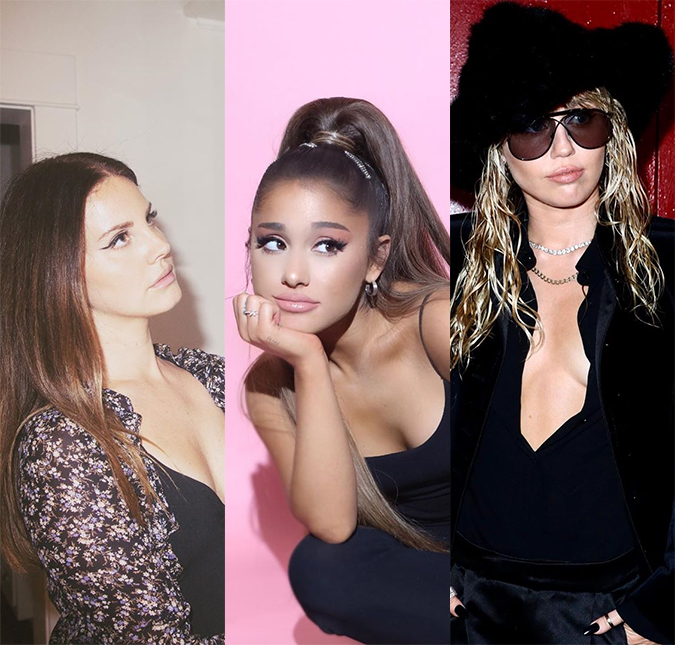 <i>Tesaer</i> de parceria entre Ariana Grande, Miley Cyrus e Lana Del Rey é divulgado; assista!