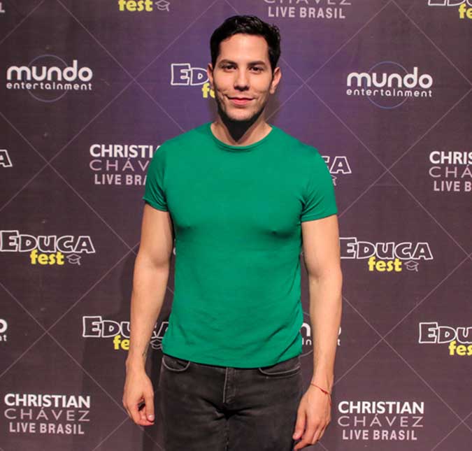 Christian Chávez, ator de <i>Rebelde</i>, pensa em voltar a morar no Brasil - e trabalhar aqui também!