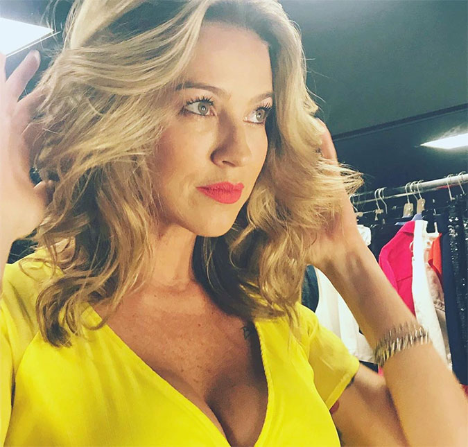Luana Piovani dispara ao saber que Pedro Scooby a elogiou em entrevista: <I>É o mínimo, né?</I>