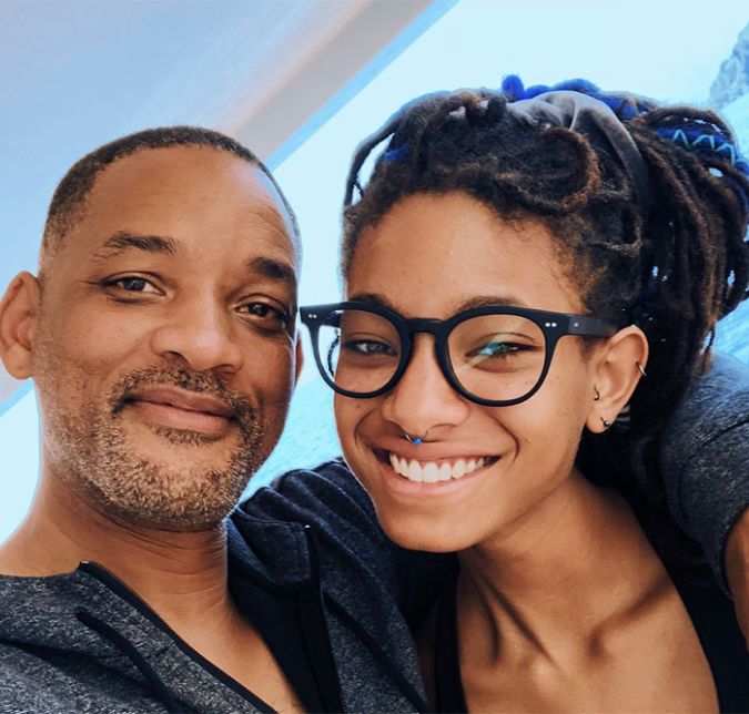 Você já havia percebido que o nome de Willow e Jaden deriva do de seus pais, Will e Jada? Incrível, né?