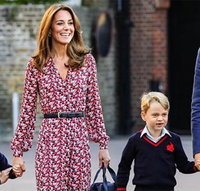 Kate Middleton diz não acreditar que o filho George já tem seis anos de idade, diz <i>site</i>