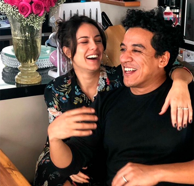 Andreia Horta revela ter se casado com humorista do <i>Lady Night</i>: <i>Me casei pela primeira vez</i>