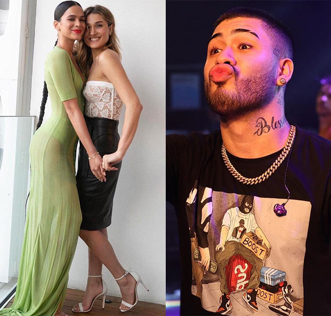 Kevinho explica <I>clima</I> com Anitta e diz que ficaria com Bruna Marquezine e Sasha Meneghel