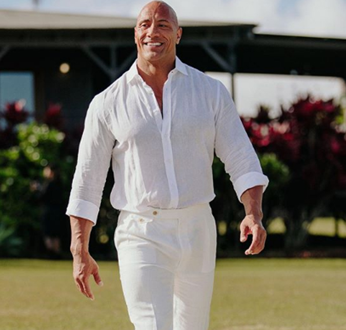 Dwayne Johnson, o The Rock, compartilha momento fofo em família, veja!