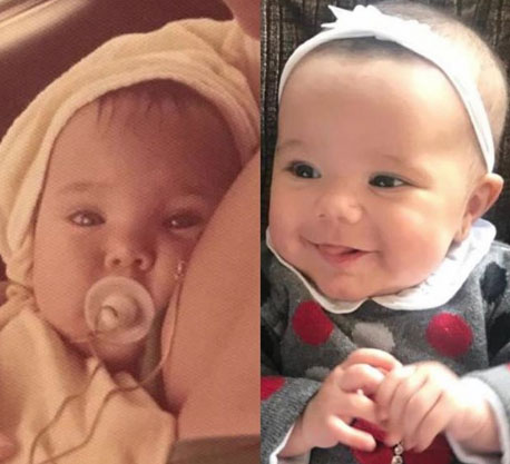Ticiane Pinheiro posta clique de quando era bebê e compara com Manuella: <I>Parecida comigo?</i>