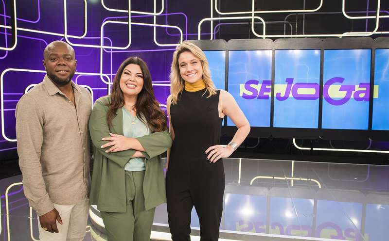 Se joga', programa comandado por Fernanda Gentil, Érico Brás e Fabiana  Karla, estreia em 30 de setembro, Pop & Arte