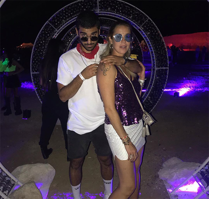 Namorado de Luana Piovani, Ofek Malka, se derrete pela apresentadora em foto juntos: <i>Amor por todo o mundo</i>