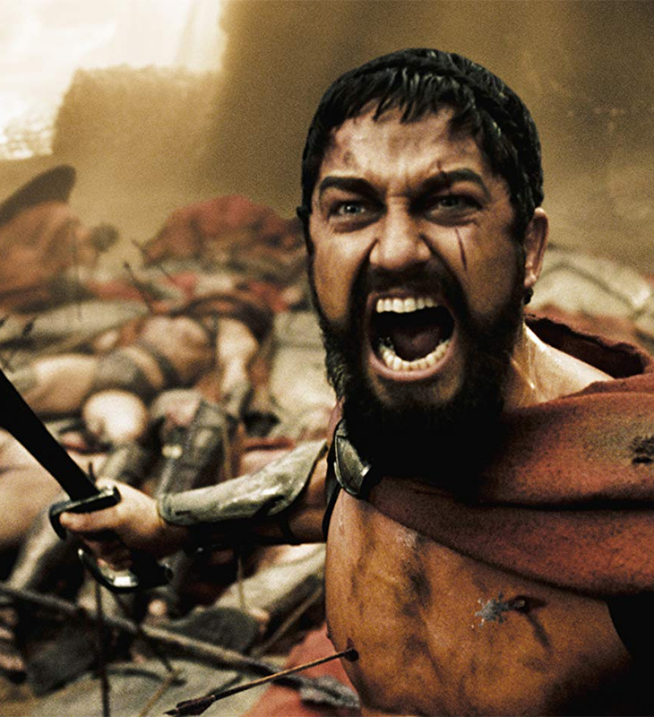 Confira o antes e depois do elenco do filme <I>300</I>
