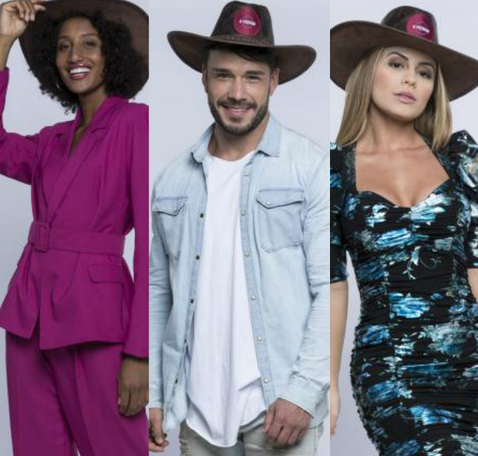 Sabrina, Aricia e Lucas Viana estão na roça de <i>A Fazenda 11</i>