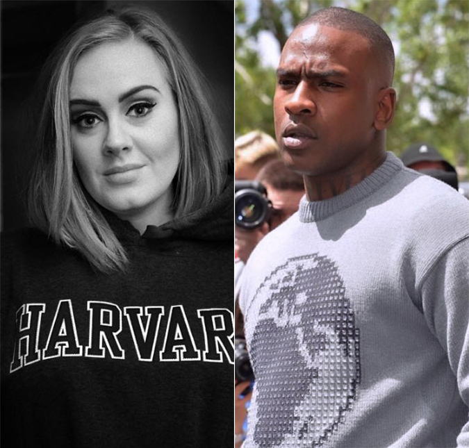 Após divórcio, Adele teria engatado romance com <i>rapper</i>, saiba mais