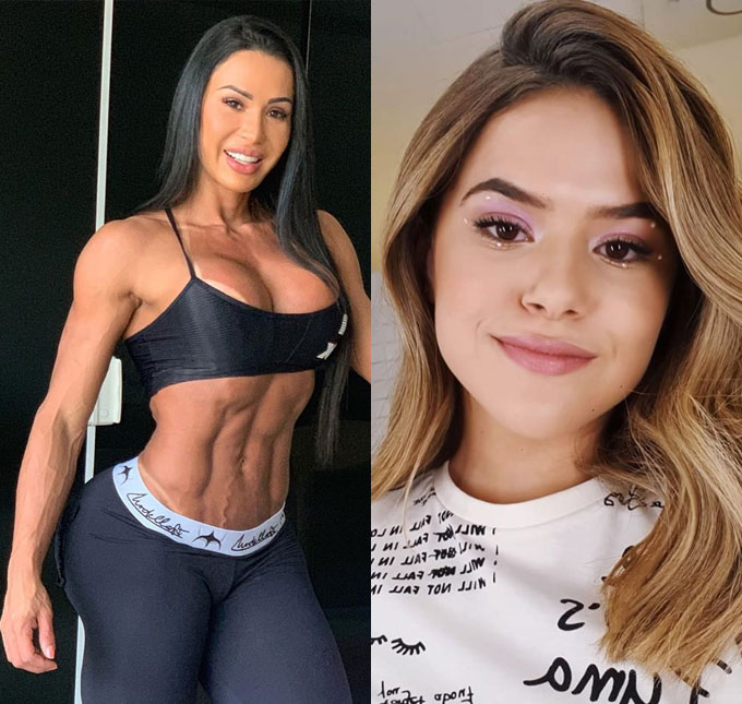 Após receber mensagem de Gracyanne Barbosa, Maisa Silva fica envergonhada e diz que vai voltar a malhar