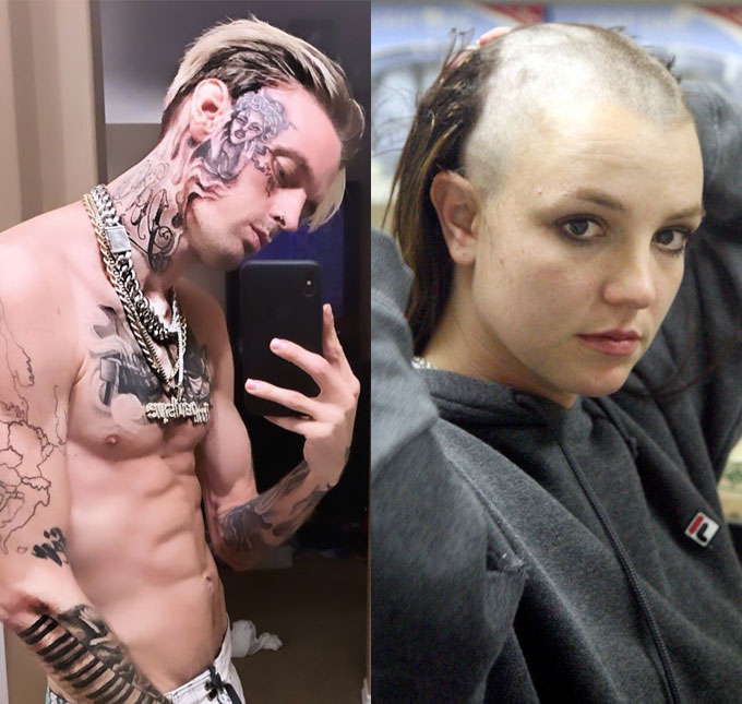 Em meio a polêmica, atitudes de Aaron Carter são comparadas com surto de Britney Spears em 2007