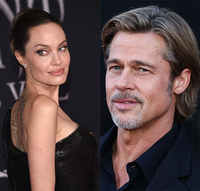 Brad Pitt pressionou Angelina Jolie para que os dois se casassem, diz <i>site</i>
