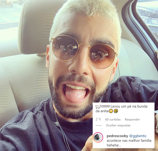 Pedro Scooby fala sobre Anitta no <i>Rock in Rio</i>, diz que levou pé na bunda dela e comentário de Luana Piovani chama atenção