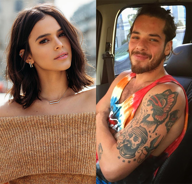 Bruna Marquezine e Gian Luca Ewbank vão juntos a <i>Rock in Rio</I> e curtem festival em clima de romance!