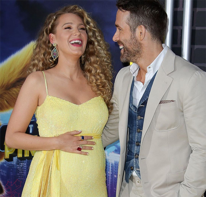Blake Lively dá à luz terceiro filho com Ryan Reynolds, segundo revista
