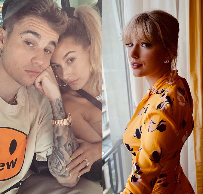 Justin e Hailey Bieber enfurecem fãs de Taylor Swift após fazerem piadas com vídeo em que cantora aparece grogue pós-cirurgia