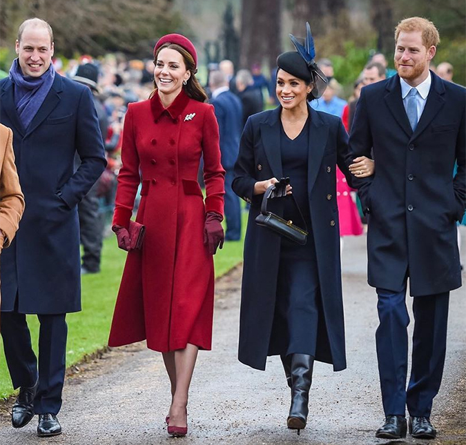 Príncipes Harry e William, Kate Middleton e Meghan Markle, se juntam em novo projeto por um bom motivo, saiba mais!