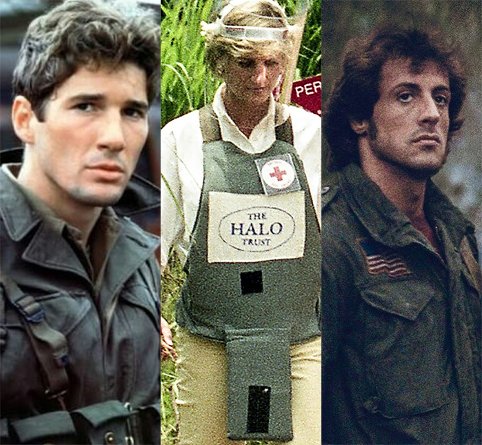 Richard Gere e Sylvester Stallone quase brigaram por Princesa Diana, segundo Elton John