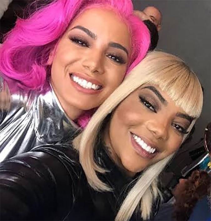 Anitta e Ludmilla brigam por créditos do <I>hit Onda Diferente</I> e podem envolver a Justiça, diz colunista