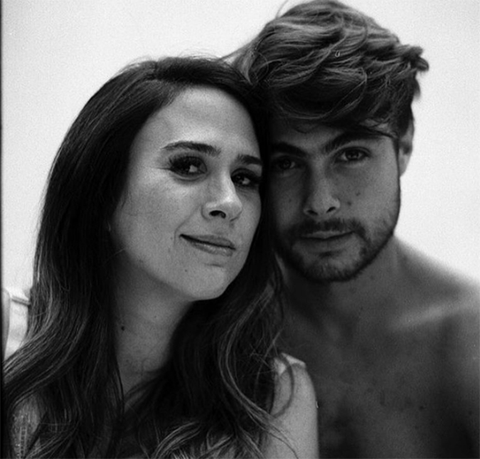 Rafael Vitti faz postagem sobre chegada da filha e Tatá Werneck reclama: <i>Apaga essa legenda</i>