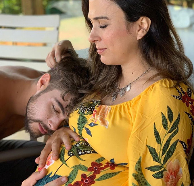 Rafael Vitti publica foto antiga e faz reflexão sobre construir uma família ao lado de Tatá Werneck: <I>Os ciclos são lindos</I>
