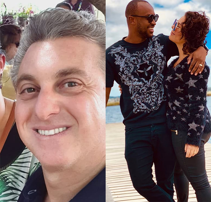 Padrinho no casamento, Luciano Huck se pronuncia sobre separação de Fernanda Souza e Thiaguinho: <i>Sempre juntos</i>
