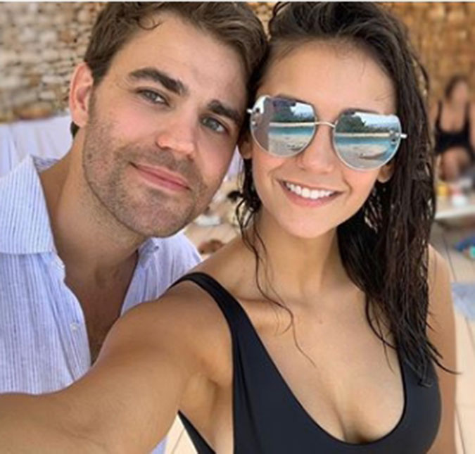 Eita! Paul Wesley empurra Nina Dobrev na piscina após rumores de brigas entre eles, assista ao vídeo e entenda!