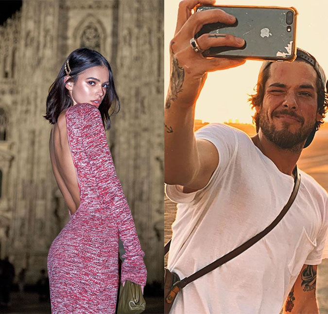 Suposto <i>affair</i> de Bruna Marquezine diz que pede permissão à irmã, Giovanna Ewbank, antes de ficar com as amigas dela!