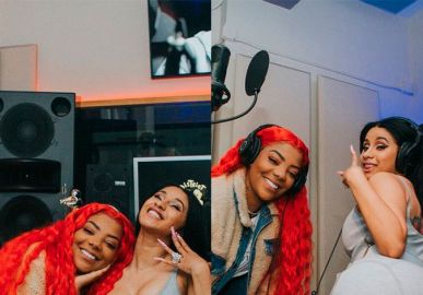 Ludmilla passa a noite em claro gravando <I>funk</I> com Cardi B: <I>Eu sabia que a minha hora iria chegar</I>