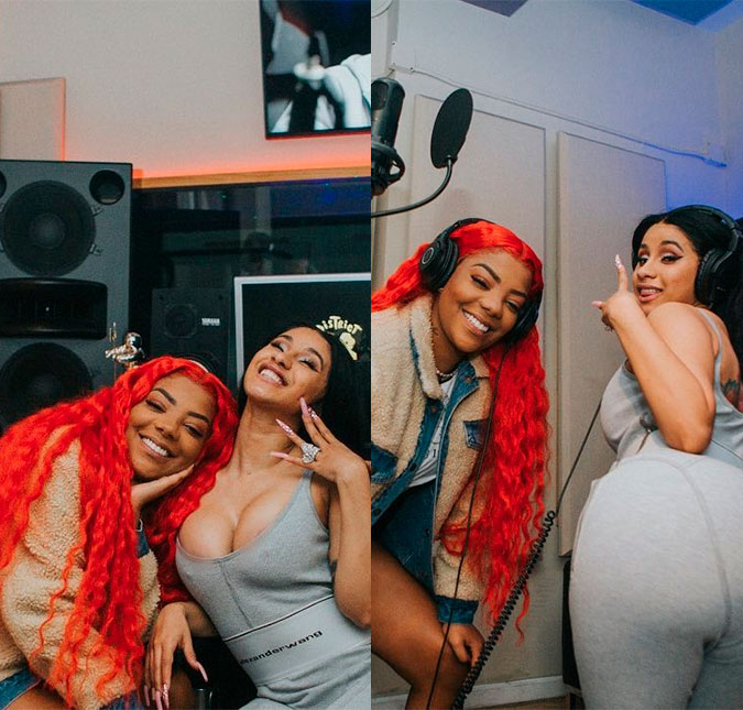 Ludmilla passa a noite em claro gravando <I>funk</I> com Cardi B: <I>Eu sabia que a minha hora iria chegar</I>