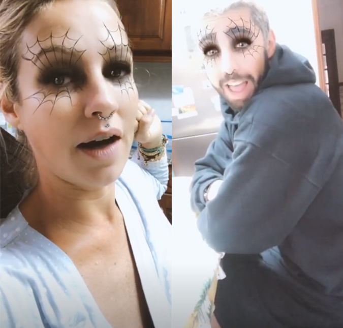 Luana Piovani mostra Pedro Scooby em Portugal: <i>- Aqui em casa com o papai</i>