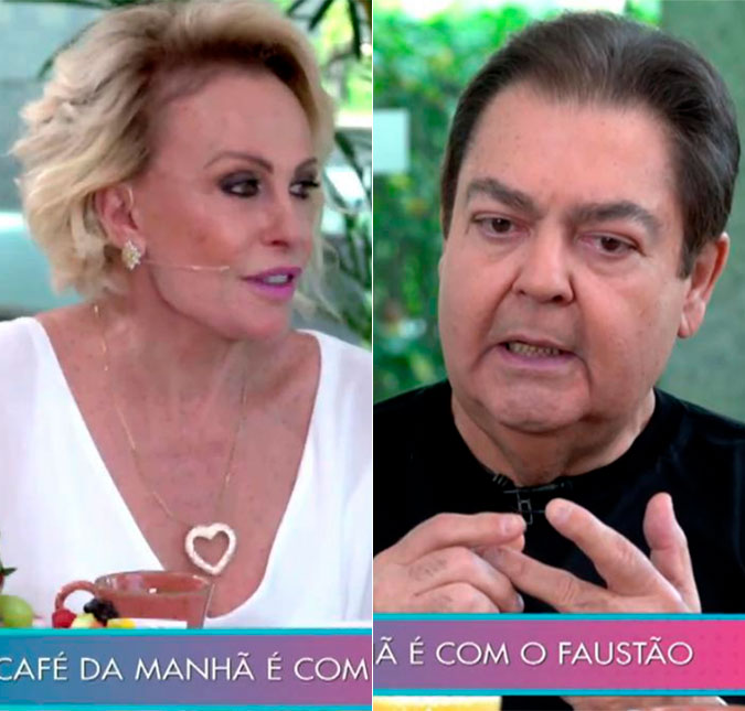 Ana Maria Braga chora ao celebrar 20 anos do <i>Mais Você</i> e arma arquivo confidencial com Faustão
