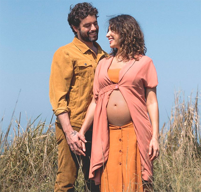 Guilherme Winter fala sobre o filho com Giselle Itié: - <I>Se quiser brincar de boneca, terá essa liberdade</I>