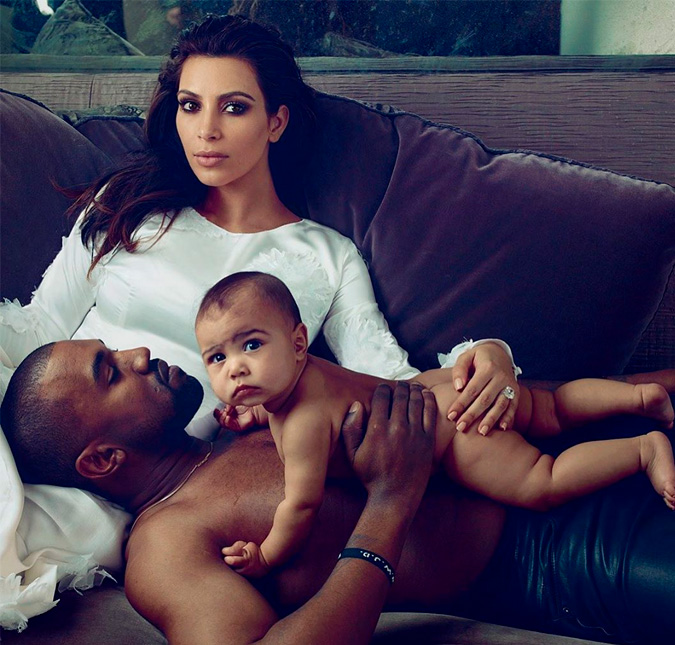 Kim Kardashian e Kanye West renovam votos e <i>rapper</i> revela não querer mais um filho: <i>- Para mim, deu</i>