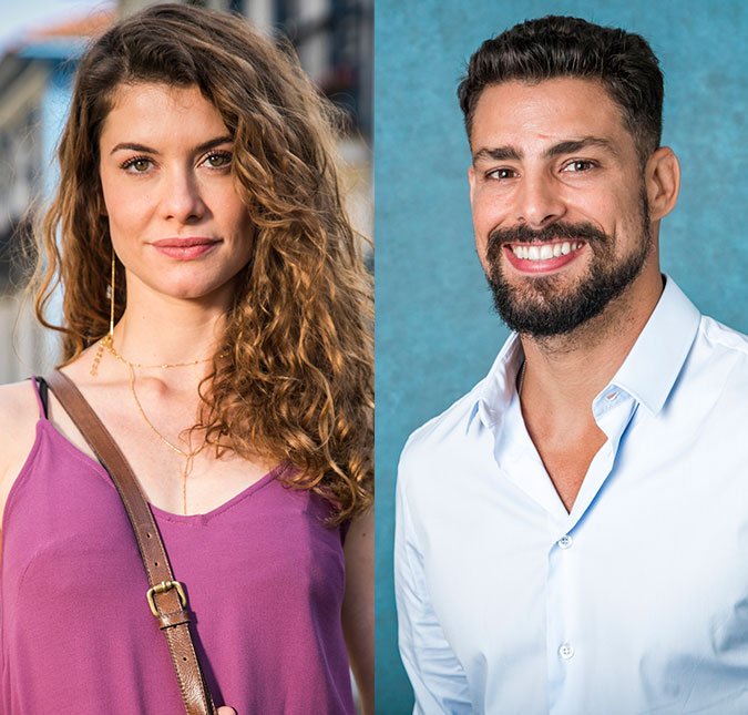 Alinne Moraes sobre fazer par romântico com Cauã Reymond: <i>- Vamos usar a nossa história a nosso favor</i>