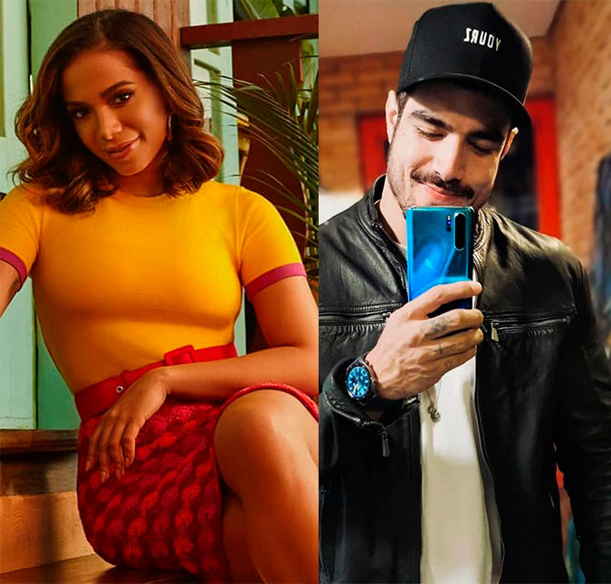 Anitta responde <I>post</I> sobre Caio Castro: <I>Bofe que já tem dona vai contra minhas regras</I>