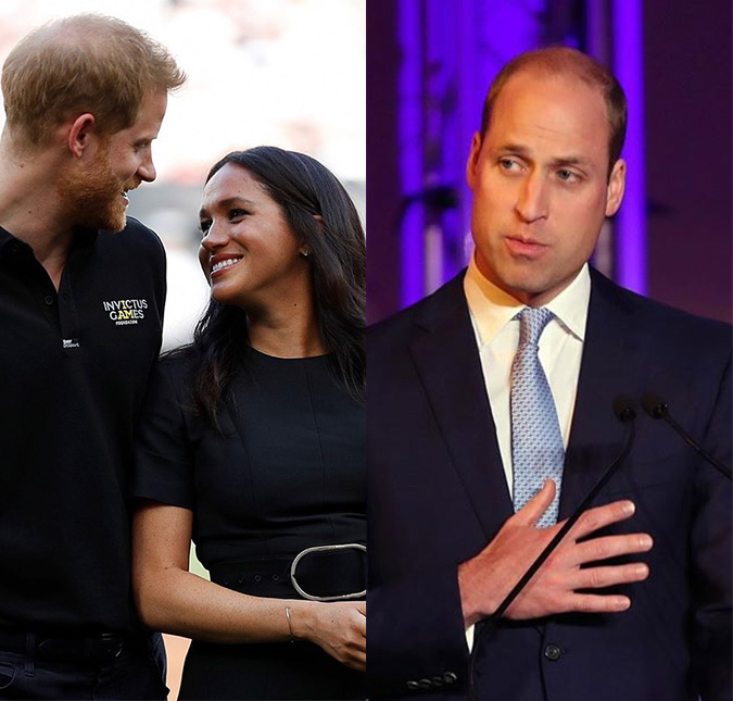 Príncipe William está preocupado com príncipe Harry e Meghan Markle após documentário