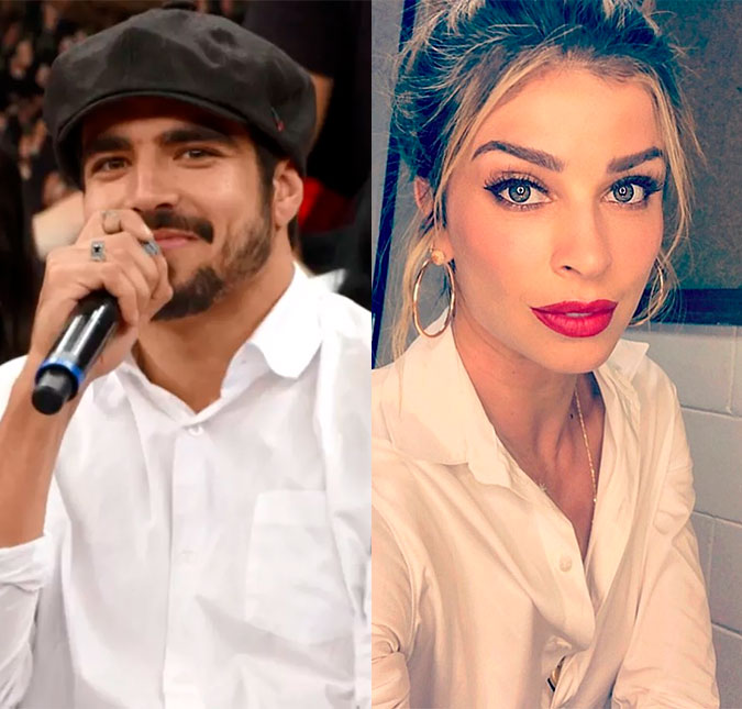 Caio Castro posta foto com saudades de personagem e Grazi Massafera reage com <i>emoji</i> de coração!