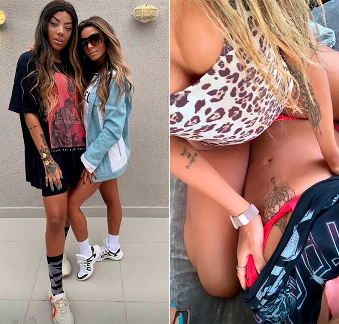 Ludmilla publica foto ousada com a namorada e fala sobre perdão: <i>Só não quero estar mais perto</i>