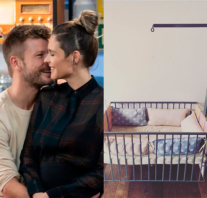 Rodrigo Hilbert mostra o berço que construiu para Maria Manoela e manda mensagem à filha: <I>Que você tenha sonhos lindos nele</I>