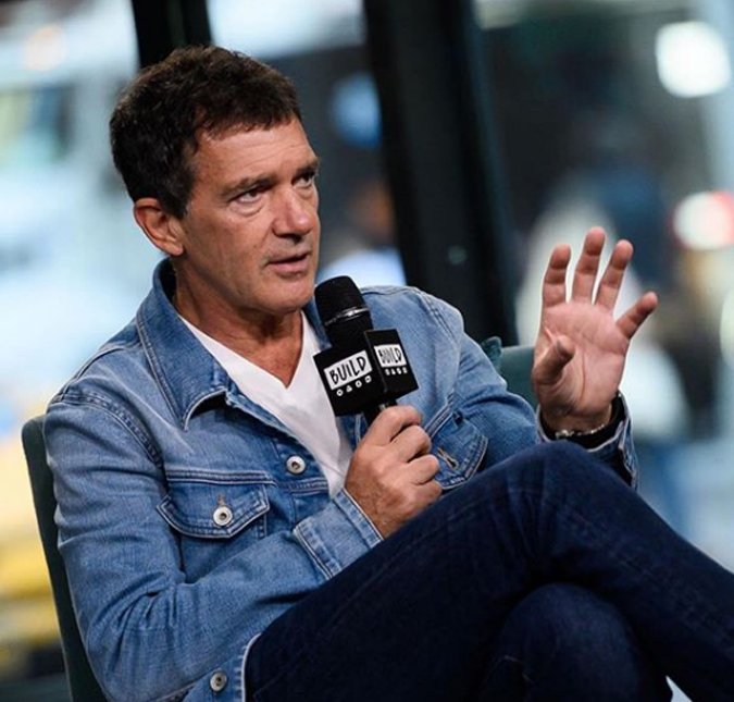 Antonio Banderas conta como namorada salvou a sua vida durante infarto