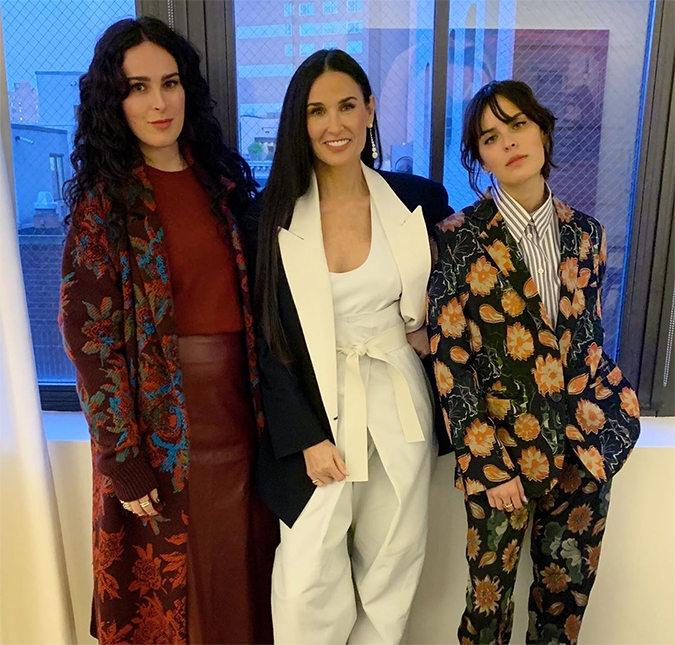 Filha de Demi Moore teve raiva da mãe quando ela estava grávida de Ashton Kutcher: <i>- Não conseguia lidar com a ideia</i>