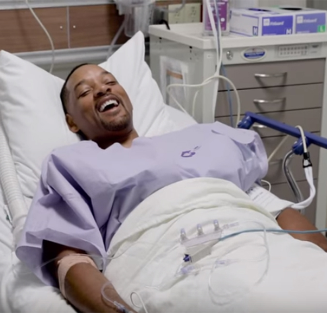 Will Smith faz <i>vlog</i> de sua primeira colonoscopia e revela retirada de um pólipo pré-canceroso
