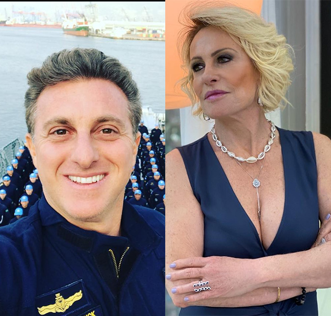 Ana Maria Braga e Luciano Huck cantam e dançam <i>funk</i> em vinheta de final de ano da <i>Globo</i>!