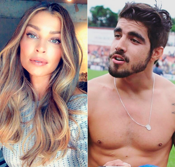 Grazi Massafera e Caio Castro postam fotos semelhantes e fãs vão à loucura!