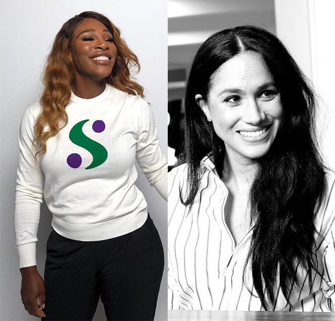 Serena Williams fala sobre Meghan Markle e afirma: <i>- É a pessoa mais forte que já conheci</i>
