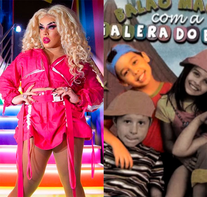 Gloria Groove relembra início da carreira no <I>Balão Mágico</I> e fala sobre arte <I>drag</I>: -<I> Me libertou</I>